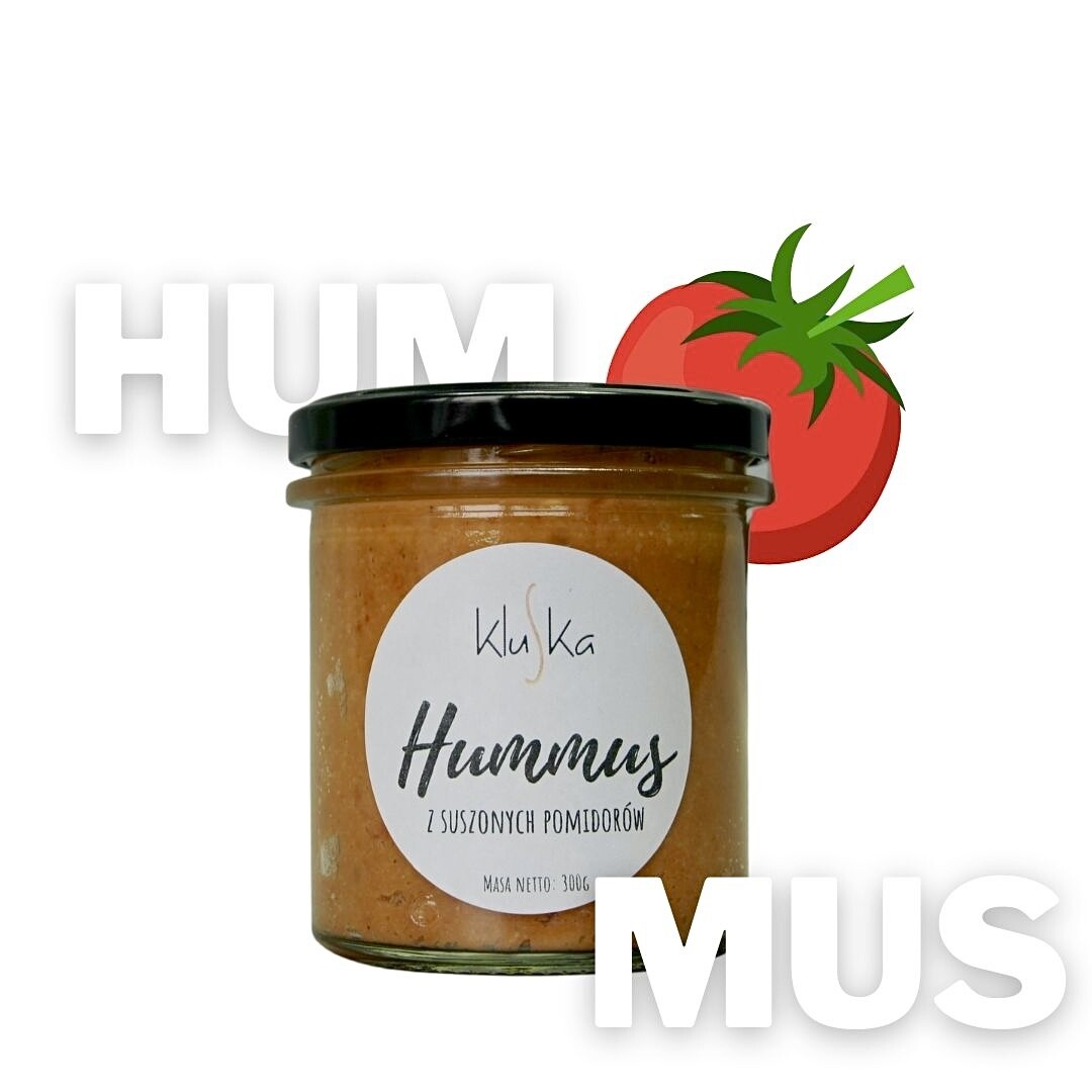 Hummus suszone pomidory